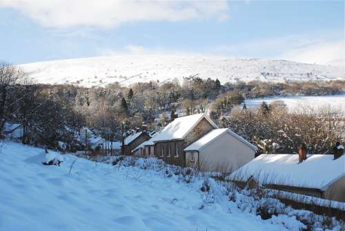 Snow on Dartmoor