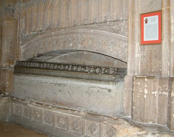 The tomb of Hugh le Despenser